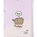 Pusheen - Skoroszyt A4 z gumką + 30 przezroczystych koszulek - obrazek 3