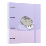 Pusheen - Segregator A4 z kolekcji Moments (4 ringi, gumka)