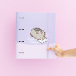 Pusheen - Segregator A4 z kolekcji Moments (4 ringi, gumka) - obrazek 7