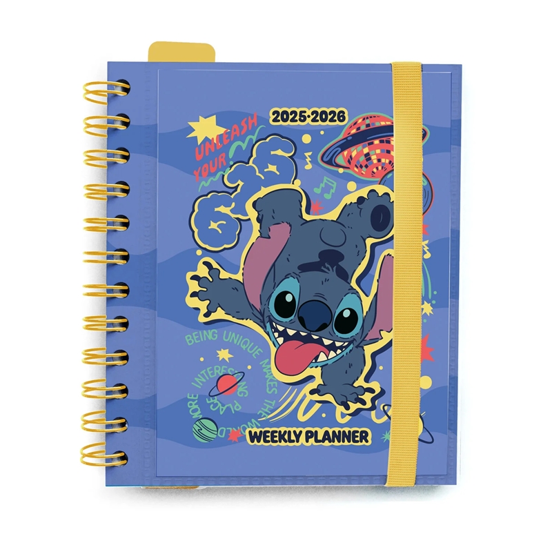 05E7B24B-C348-4E17-BC1D-EAA3ACA43FCE.jpg Disney Stitch - Kalendarz / Planner tygodniowy A5 2025/2026 - obrazek 1