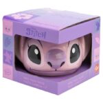 Disney Stitch - Kubek ceramiczny 3D w pudełku prezentowym z kolekcji Angel 375 ml - obrazek 4