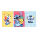 Disney Stitch - Zestaw zeszytów A5 z kolekcji Tropical 3 szt. - obrazek 2